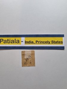 Patiala Queen Victoria (1819-1901)  1'6 A - Indian anna