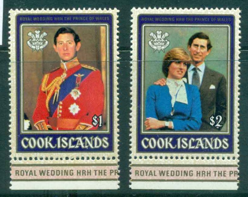 Cook Is 1981 Charles & Diana Wedding MUH lot44848