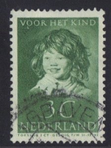 Netherlands  #B99 used  1937  child welfare  3c