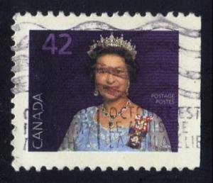 Canada #1357 Queen Elizabeth II, used (0.25)