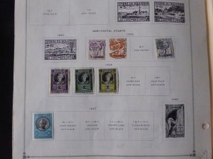 Luxemburg 1874-1966 Stamp Collection on Scott International Stamp Album pages