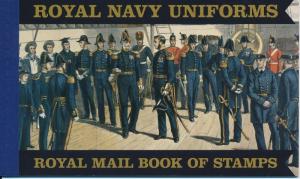 [23025] Great Britain 2009 Prestige booklet Royal Navy Uniforms DX47