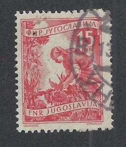 YUGOSLAVIA SC# 347 F-VF U 