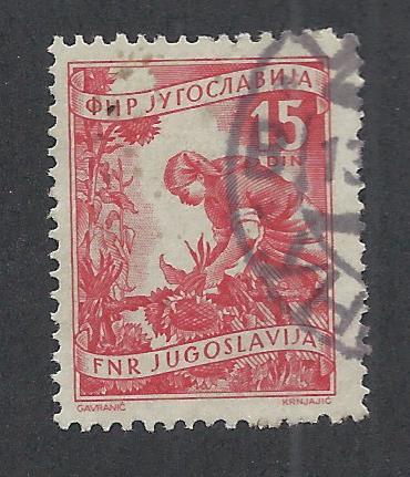 YUGOSLAVIA SC# 347 F-VF U 