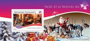 2014 TOGO MNH. CHRISTMAS   |  Y&T Code: 933  |  Michel Code: 6505 / Bl.1118