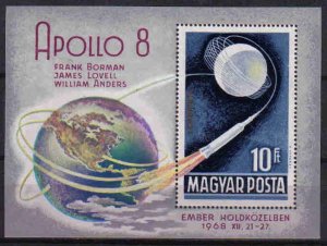 1969 Hungary 2476/B68 Apollo 8 6,00 €