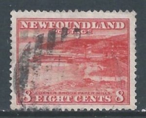 Newfoundland #209 Used 8c Corner Brook Paper Mills