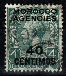 Great Britain Offices In Morocco #66  F-VF Used CV $2.90 (X6371)