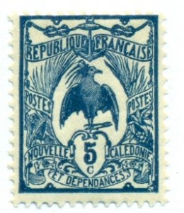 New Caledonia 1921 #92 MH SCV (2022) = $0.40