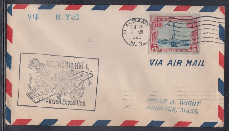 United States  - Albany NY, Oct 1928 Aircraft Exposition