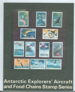 Australian Antarctic Territory #L23-34  Single (Complete Set)