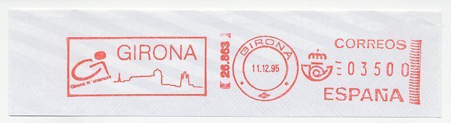 Meter cut Spain 1995 Enamora - Love