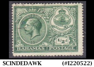 BAHAMAS - 1920 1/2d SCOTT#65 - KGV - USED