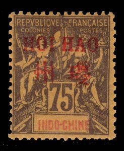 MOMEN: FRENCH CHINA HOIHOW SC # 13 1901 MINT OG H $250 LOT #69047*