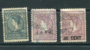 Netherlands Indies 1905 Sc 61-2 Sc 140 Used Some Overprint 3577