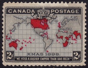 Canada - 1898 - Scott #85 - MNH - Map