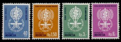 Indonesia 574-7 MNH Malaria Control, Mosquito