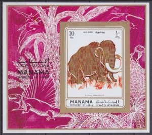 1971 Manama 689/B135b Dinosaurs-Mammoth 14,00 €