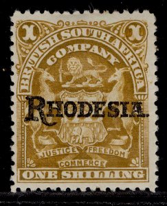 RHODESIA EDVII SG107, 1s bistre, M MINT. Cat £42.