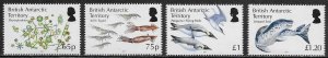 British Antarctic Territory Scott #'s 481 - 484 MNH