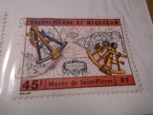 St Pierre & Miquelon  #  416  used