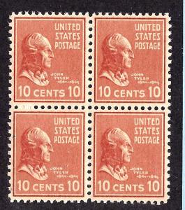 815 Mint,OG,NH...  Block of 4... SCV $1.60