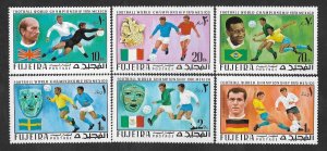 SD)1970 FUJEIRA COMPLETE FOOTBALL SERIES, WORLD FOOTBALL CHAMPIONSHIP MEXICO