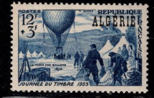 ALGERIA Scott B82 MH* Balloon Mail semi-postal stamp