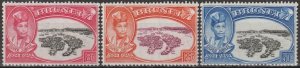 EDSROOM-17054 Brunei 76-78 MNH 1949 Complete Silver Jubilee