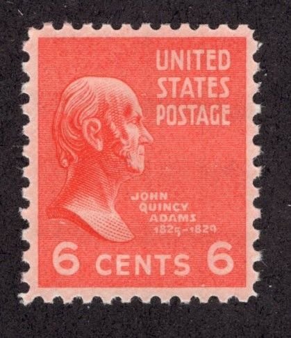 United States Scott #811 MINT NH OG bold fresh color.