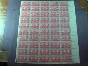 U.S.# 791-MINT/NEVER HINGED--PANE OF 50----NAVY ISSUE----1937