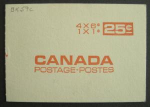 Canada BK59d Booklet