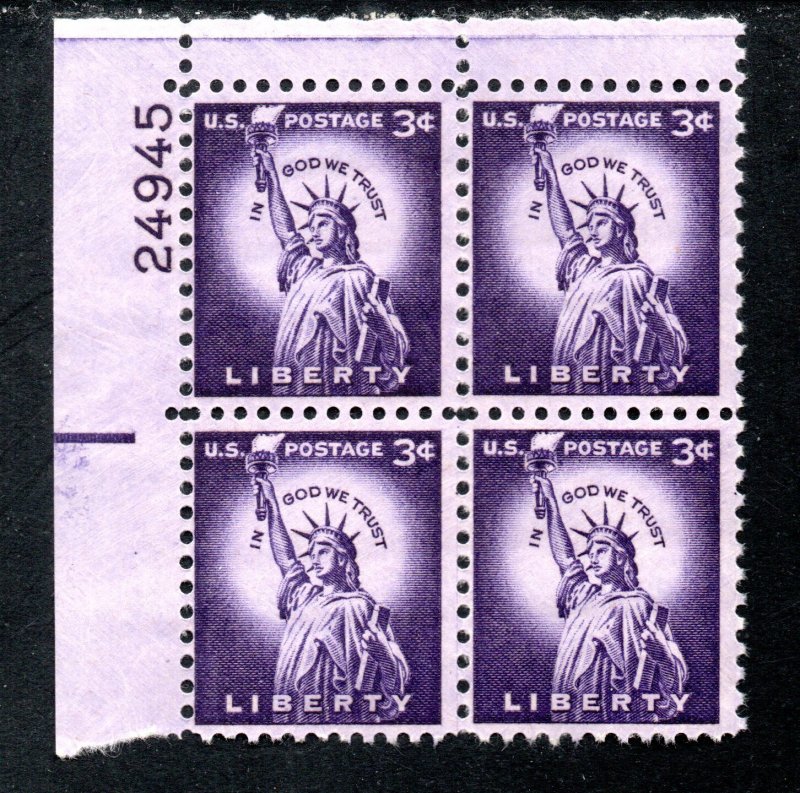 US Scott #1035 Plate Block of 4, NH, #24945, UL