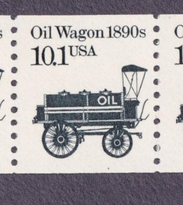 PNC13 10.1 Oil Wagon 1 US 2130 Rock in Road 6L CPV MNH F-VF Mailed Flat