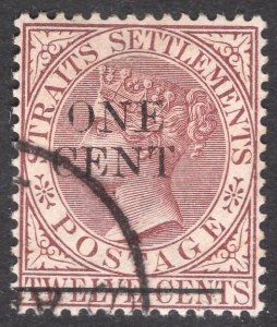 STRAITS SETTLEMENTS SCOTT 81