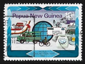 Papua New Guinea #584   used