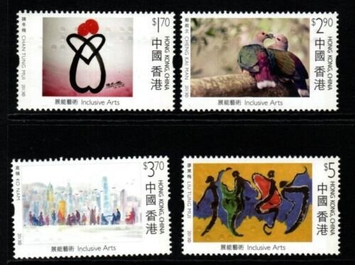 HONG KONG SG1819/22 2013 INCLUSIVE ARTS MNH 