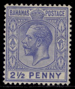 BAHAMAS GV SG119, 2½d ultramarine, M MINT.