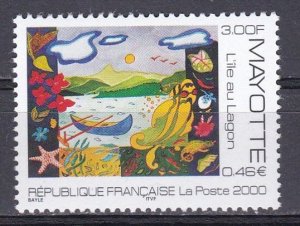 Mayotte, Island and Lagoon MNH / 2000