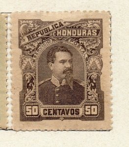 Honduras 1890 Early Issue Fine Mint Hinged 50c. NW-173889