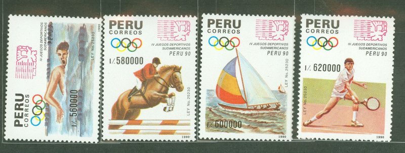 Peru #997-1000 Mint (NH) Single