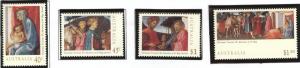 AUSTRALIA Scott 1392-1395 MNH** 1994 Art Set 