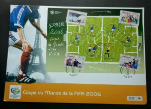 France Germany FIFA World Cup 2006 Football Soccer Sport (FDC) *odd *see scan