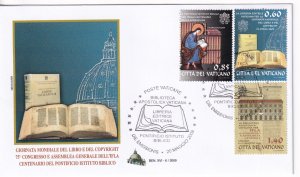 2009 - VATICAN - Scott #1415-17 - FDC