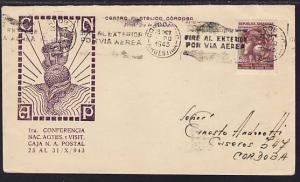 Argentina 514    1943 Pen FDC 