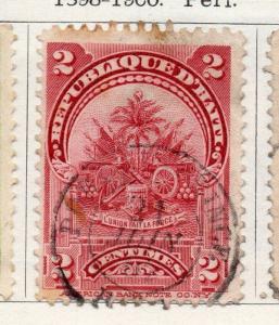 Haiti 1898-1900 Early Issue Fine Used 2c. 100903