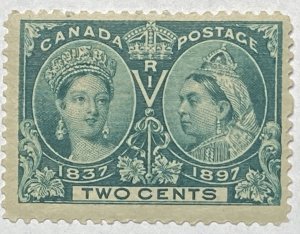 CANADA 1897 #52 Diamond Jubilee Issue - MH (CV 25$ +)