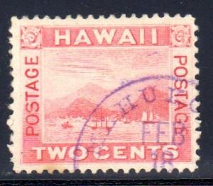 Hawaii #81, Mahukona 253.01 (rarity 5) CDS dated 18 Feb 