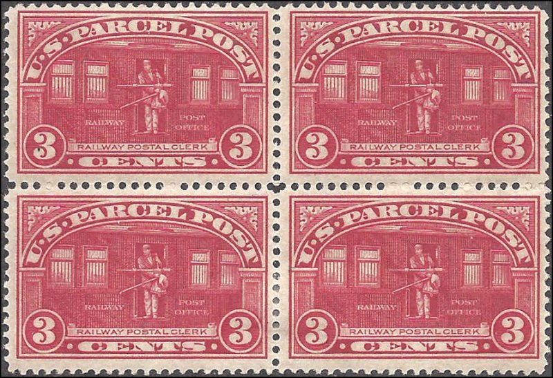 Q3 Mint,OG,HR... Block of 4... SCV $40.00