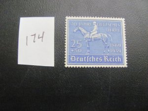 Germany 1939 MNH SC B144 SET VF/XF 80  (174)